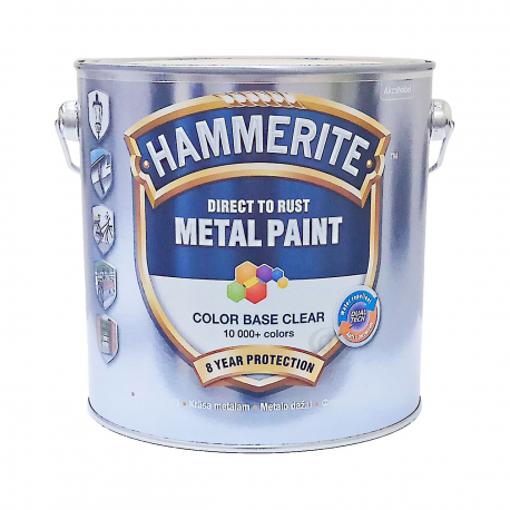 Фарба Hammerite Metal Paint Color Base Clear від Farba Service