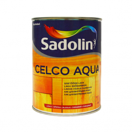 Лак матовий Sadolin Celco Aqua від Farba Service