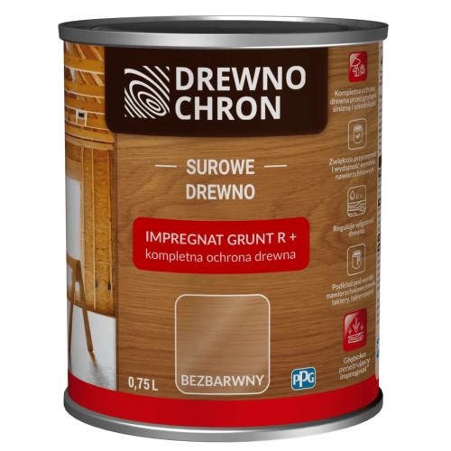Ґрунт для деревини Drewnochron Impregnat Grunt R Plus від Farba Service