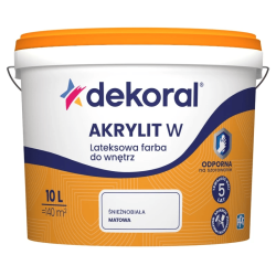 Фарба інтер'єрна Dekoral AKRYLIT W від Farba Service