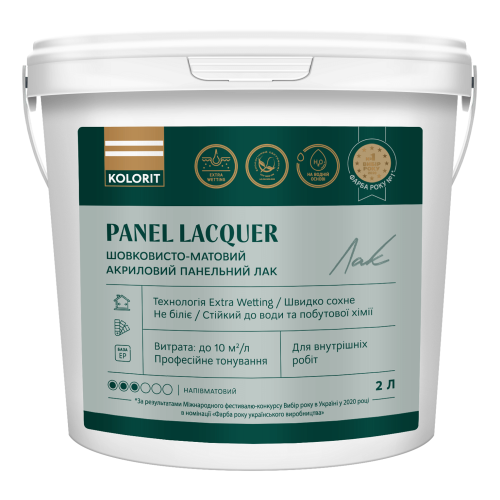 Лак Kolorit Panel Lacquer від Farba Service
