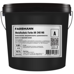 MS Farbe AK-340 WB, фарба FARBMANN MetallSchutz від Farba Service