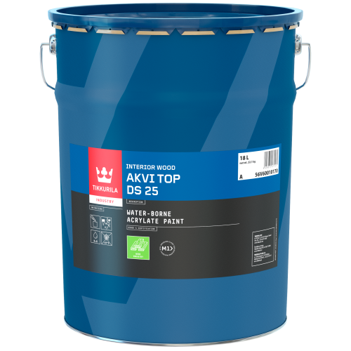 Покриття фінішне Tikkurila Akvi Top DS 25 від Farba Service
