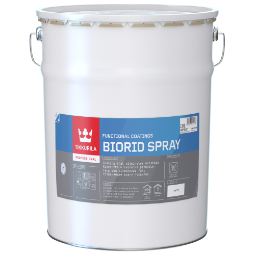 Спрей Tikkurila Biorid Spray від Farba Service