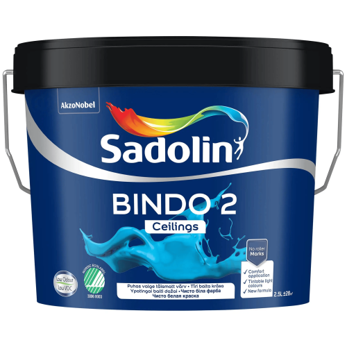 Фарба для стелі Sadolin Bindo 2 від Farba Service