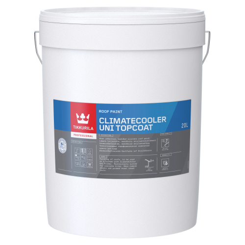 Фарба тепловідбивна Tikkurila ClimateCooler Uni Topcoat від Farba Service