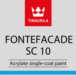 Фарба фасадна Tikkurila Fontefacade SC 10 від Farba Service