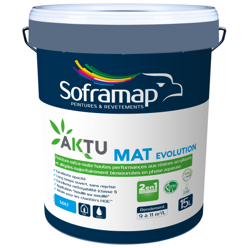 Фарба Soframap AKTU MAT EVOLUTION від Farba Service