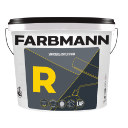 Фарба структурна FARBMANN R Structure Acrylic Paint від Farba Service