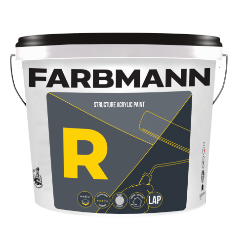Фарба структурна FARBMANN R Structure Acrylic Paint від Farba Service