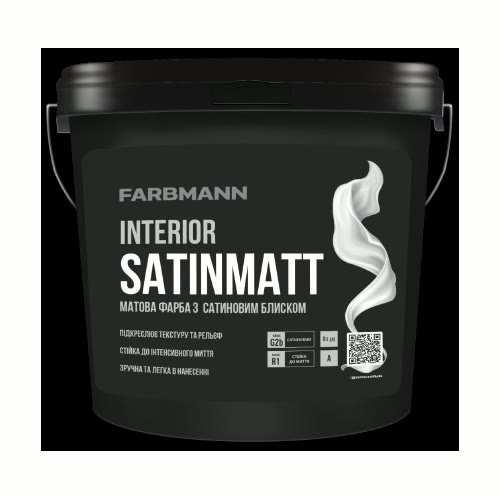 Фарба інтер'єрна FARBMANN interior SATINMATT від Farba Service
