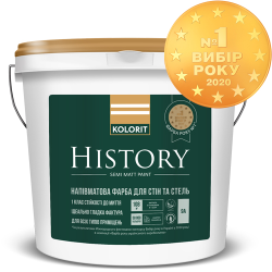 Фарба Kolorit History від Farba Service