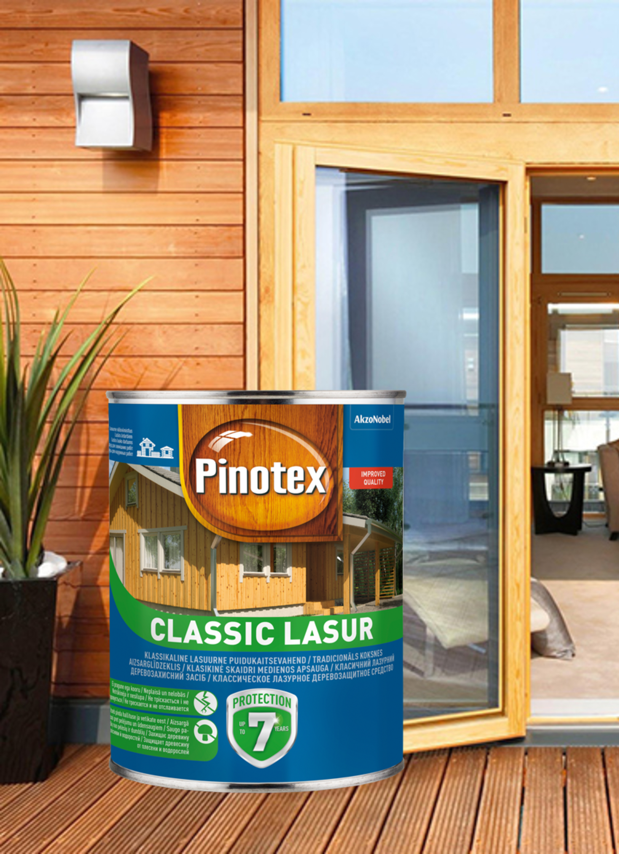 Лазур Pinotex Classic Lasur
