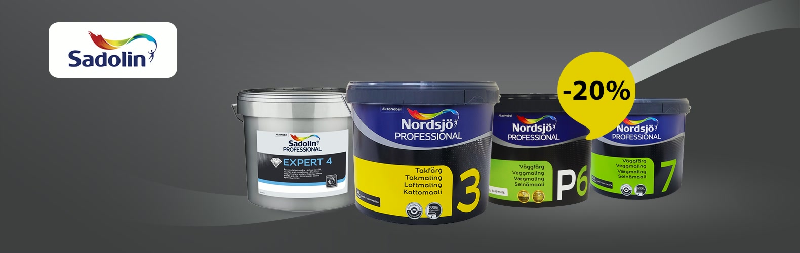 Знижка 20% на фарби Sadolin!