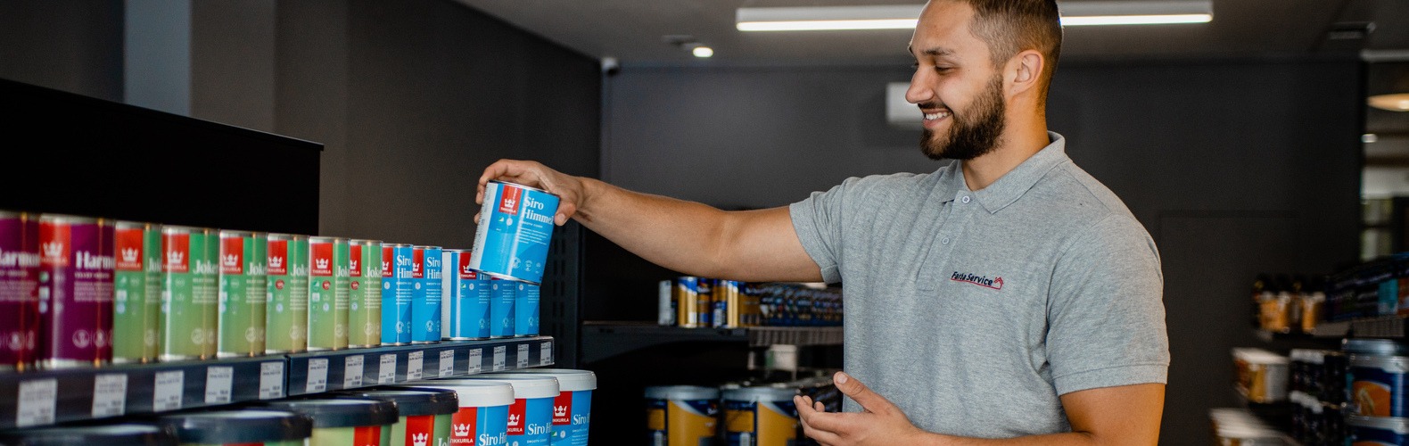 До кінця лютого купуйте покриття Tikkurila зі знижкою 10%!